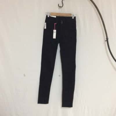 Dotti Womens  Size 6 High-Waisted Jeans Black  