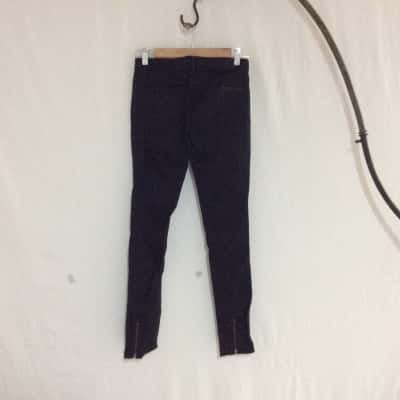 Sass & Bide Womens  Size 25 Skinny Jeans Black  / Pattern 