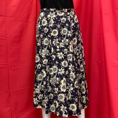  Womens Rosylane Size 14 Floral Skirt