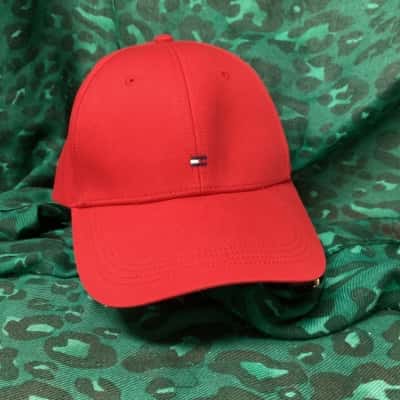 Tommy Hilfiger Classic Red Baseball Cap