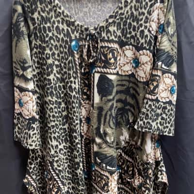 Hourglass Animal Print Top