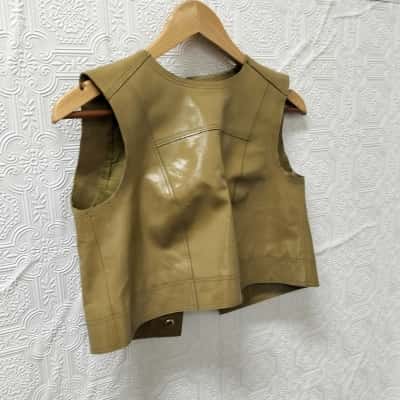 AJE Leather Vest VGUC 