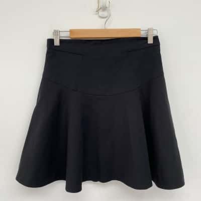 Cue Black Mini Skirt Size 10 
