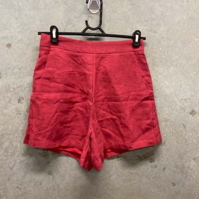 Ezra Blu Womens  Size 8 Shorts Red 