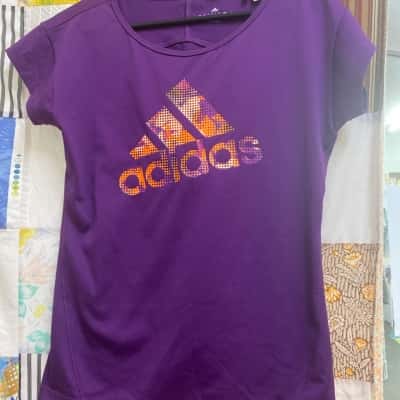 Adidas Kids  Size 13 / 14Y Tops & T-shirts Purple 