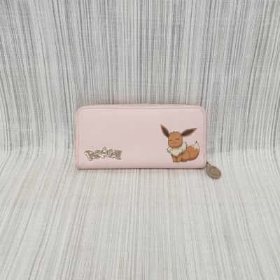 Pokémon Super Cute /Pink/ Character Printed /Zip Around /Wallet /Purse 