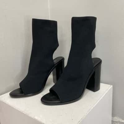 Sol Sana Jace Stretch Boots Womens  Size 8 / 8.5 Black  