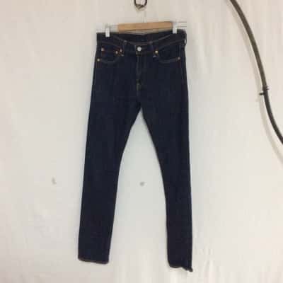 Levi's Womens  Size 30 Regular Fit Jeans Blue 