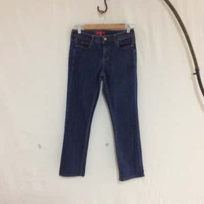 Diana Ferrari Womens  Size 6 Straight Leg Jeans Blue 