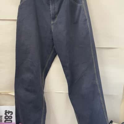 Mens Pass-Port Size 34 Wide Leg Jeans 