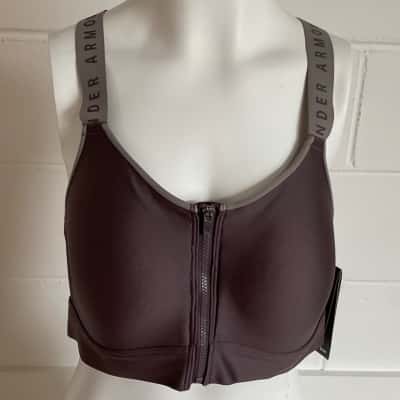 Under Armour Womens  Size MD New Purple Sports Bra
