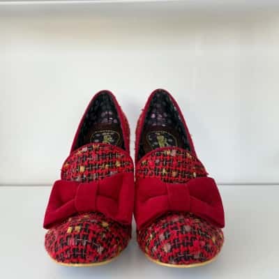 Irregular Choice Mutiny Women's Shoes - Size 38 Multicoloured / Red 
