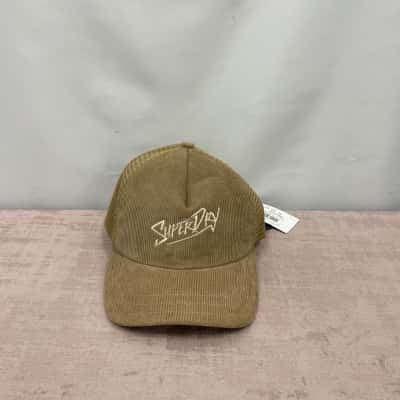 Superdry Men’s Sandstone Vintage Brand Mark Cord Cap