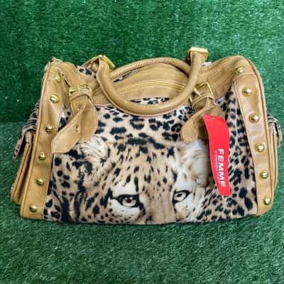 Leopard Print Femme Connection Handbag 