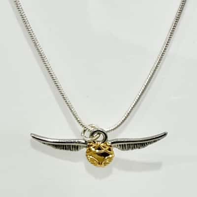 Harry Potter Golden Snitch Necklace 