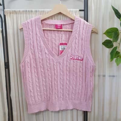 Dotti Women's Size S Barbie Vest Pink - New With Tags