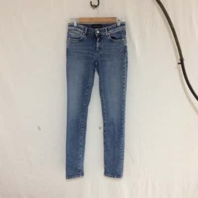 Sportmax Code Womens  Size 26 Skinny Jeans Blue 
