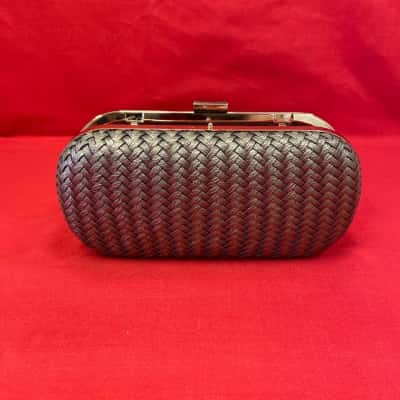 Atmos&Here Womens Gold Chain Crossbody Bag