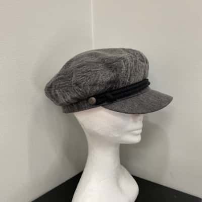 Brixton Mens  Peaked Cap Size XS (54cm)Grey 