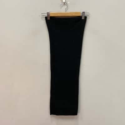 Oneteaspoon Womens  Size 8 Ribbed Tube Skirt Black  
