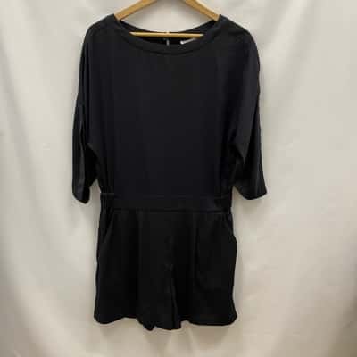 Witchery Women's Size 12 Jumpsuit Black  
