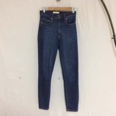 Nobody Denim Womens  Size 27 Skinny Jeans Blue 