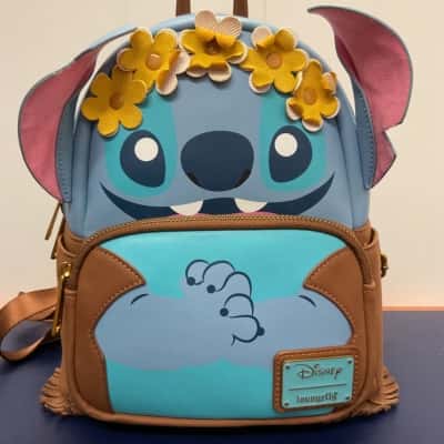 Loungefly Disney Hippie Stitch Mini Backpack