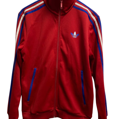 Adidas Mens  Size S Front Zipper / Performance Jacket, Red 