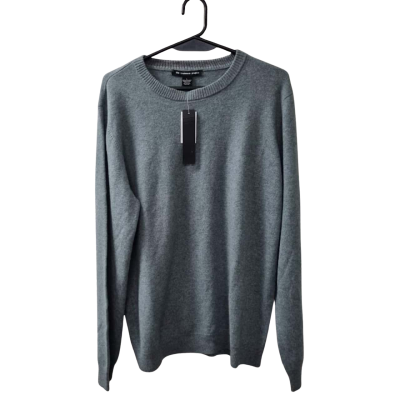 the Cashmere Project Men's Size L Crew Neck Jumper in Sage