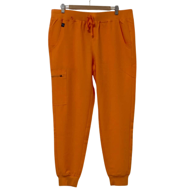  Dr. Woof Womens  Size L Track Pants Orange/Apricot Crush