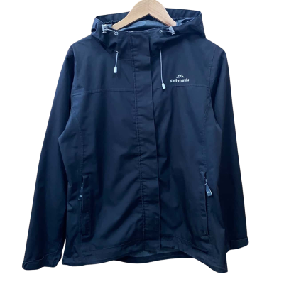Kathmandu Black Hooded Jacket Size 12