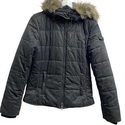 Witchery Womens  Size M Hooded / Winter Jacket, Black 