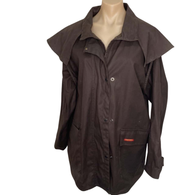 R.M. Williams Mens Size S LongHorn Oilskin Coat