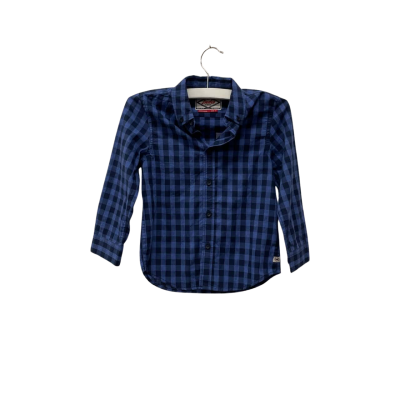 Indie Kids by Industrie Kids  Size 4 L/Shirt  Blue / Checked 