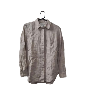 Country Road Women's Size 4 Long Sleeve Shirt in Stone
