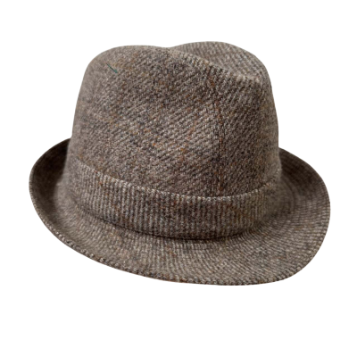 Grande Marque Made in Paris Impercork Waterproof Wool Felt Mens Size 55 Beige/Brown 