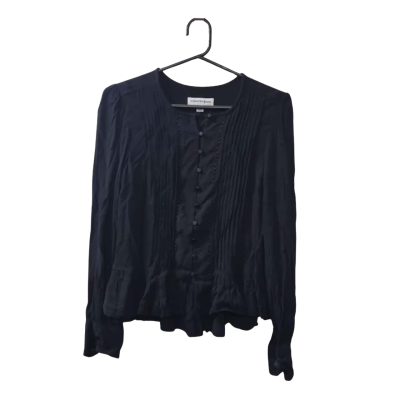 Country Road Women's Size S Blouse in Black  