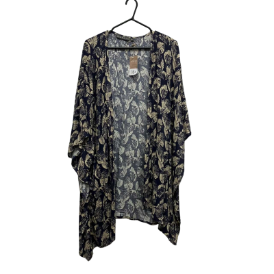  Womens  Size 16+ Kimono Beige / Multicoloured / Navy Blue 