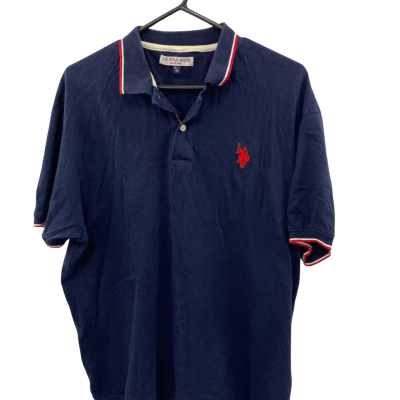 U.S. Polo Assn. Mens  Size XL Polo Shirt Navy Blue 