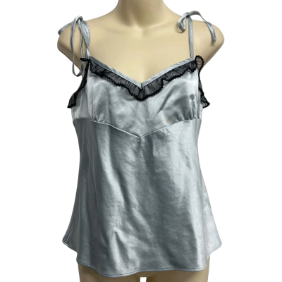 AlexaChung Womens Size 10 Blue Cami