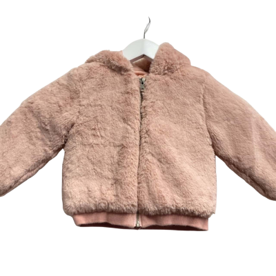 Country Road Kids  Size 18-24m, Fluffy Puffer Jacket, Pink  