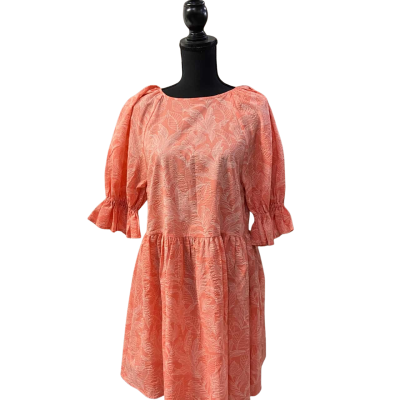 Seed Womens  Size 8 Casual Dress Coral 