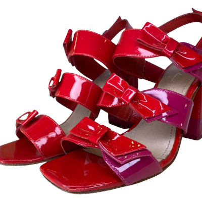 Alannah Hill Womens Baby I Dig Love Shoes Size 38 Cherry / Pink 