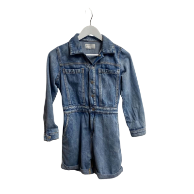 Decjuba Womens Size M Bodysuit Blue 