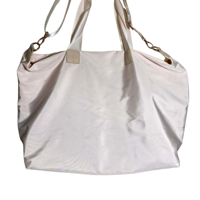  Womens bag light gray with small zip pocket width 43cm x height 36cm