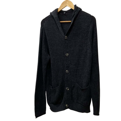 Deacon Men's Hooded Cardigan