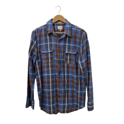 Guess Mens  Size L Checked Shirt