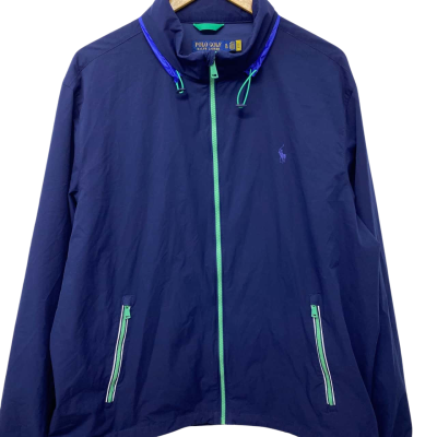 Polo Gold Ralph Lauren Men’s Hooded Navy Jacket XL