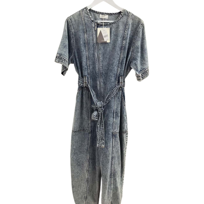 Jag - Womens Mimi Denim Jumpsuit Light Vintage - Size L