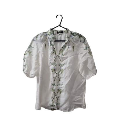  G.D.S Intermax Women's Size M Floral  Short Sleeve Shirt 